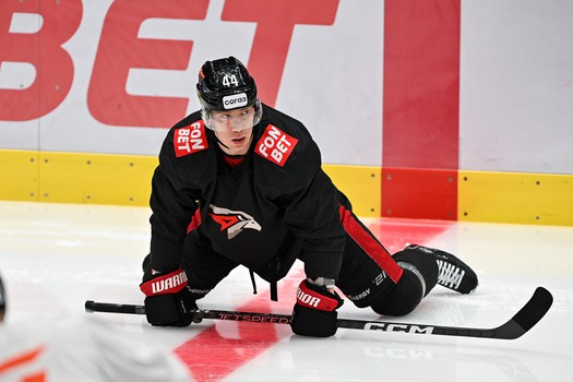 Раскатка «Авангарда» перед матчем с ЦСКА