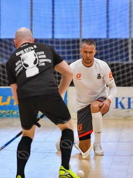 Товарищеский матч по флорболу. «Охранники Крылова» - «Мощные СМИ» 10:2