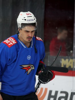 Тренировка «Авангарда» перед четвёртым матчем серии с «Автомобилистом»