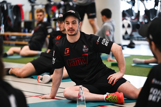 Открытая тренировка «Авангарда» для СМИ