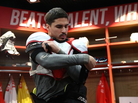 Первая тренировка Наиля Якупова в «Авангарде»