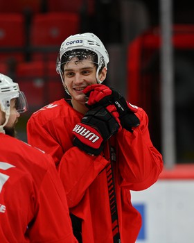 Тренировка «Авангарда» в Омске