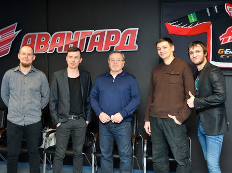 Группа "Жара" в гостях у "Авангарда"