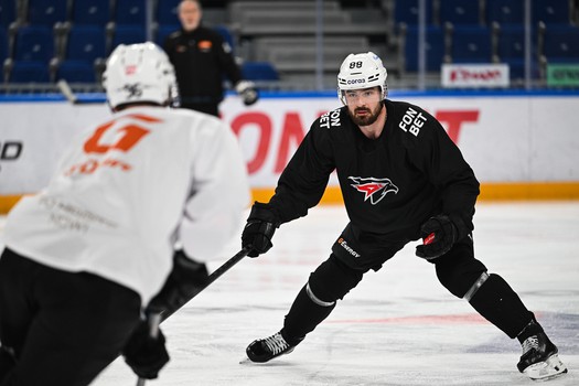 Раскатка «Авангарда» перед выездным матчем с «Драконами»