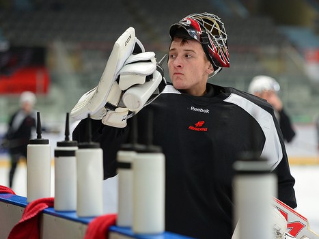 Тренировка "Авангарда" перед первым выездом сезона