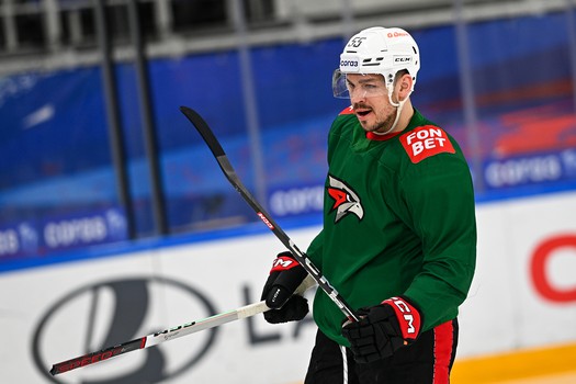 Раскатка «Авангарда» перед третьим матчем серии с «Ладой»