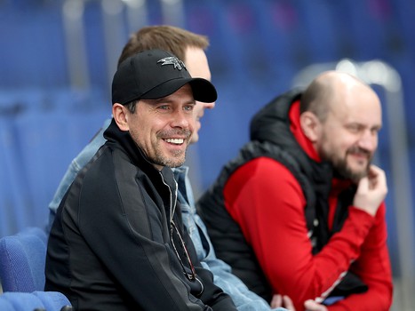 Тренировка «Авангарда» перед стартом финала Кубка Гагарина