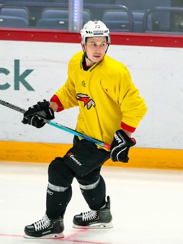 Раскатка «Авангарда» перед выездным матчем с «Йокеритом»