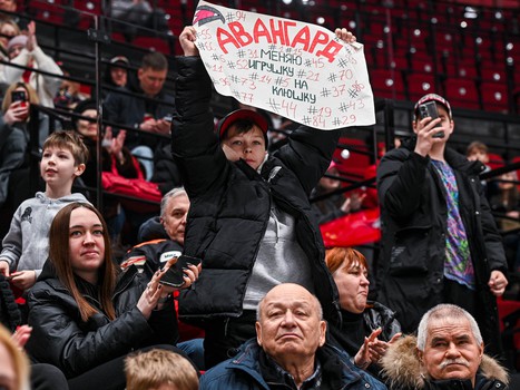 Открытая тренировка «Авангарда» перед плей-офф