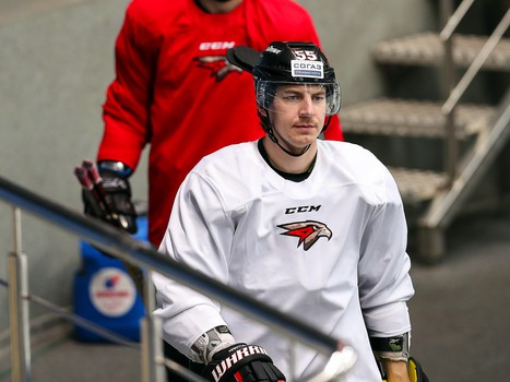 Раскатка «Авангарда» перед матчем с «Куньлунь Ред Стар»