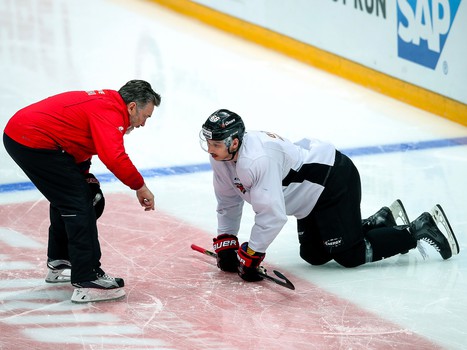 Раскатка «Авангарда» перед пятым матчем серии с «Салаватом Юлаевым»