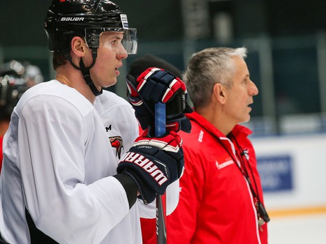 Первая тренировка Богдана Якимова в «Авангарде»