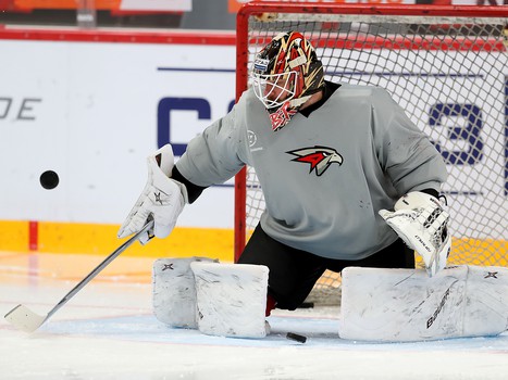 Раскатка «Авангарда» перед матчем с «Куньлунь РС»