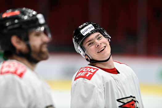 Раскатка «Авангарда» перед матчем с «Трактором»