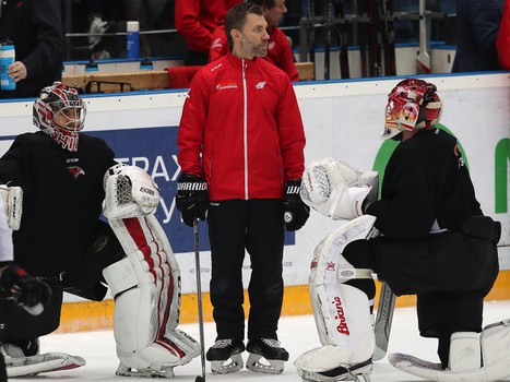 Открытая тренировка «Авангарда» для болельщиков и прессы перед финалом Кубка Гагарина