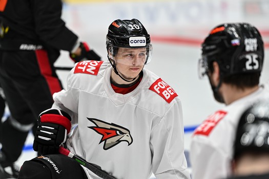 Тренировка «Авангарда» в Омске