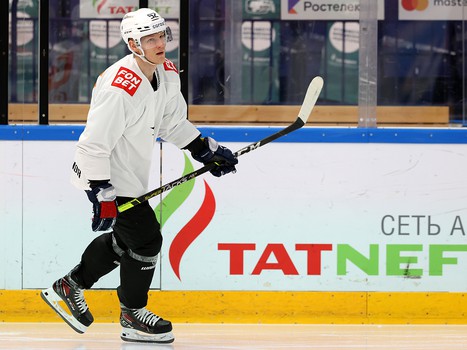 Первая тренировка Никиты Сошникова в «Авангарде»