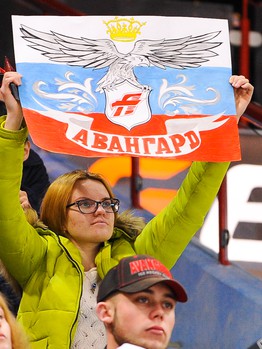 17.03.2017. 5 матч серии 1/2 финала. "Авангард" - "Ак Барс" 4:1