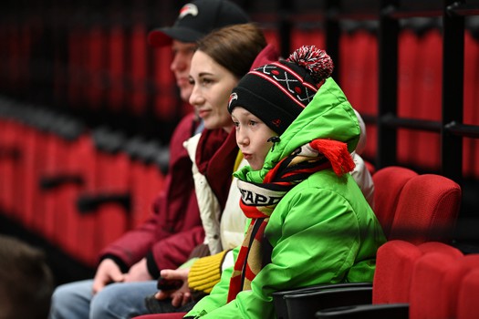 Тренировка «Авангарда» в Омске