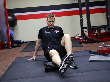 Раскатка «Авангарда» перед матчем с «Торпедо»