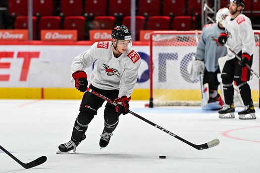 Тренировка «Авангарда» в Омске