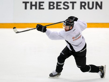 Раскатка «Авангарда» перед первым матчем серии с «Салаватом Юлаевым»