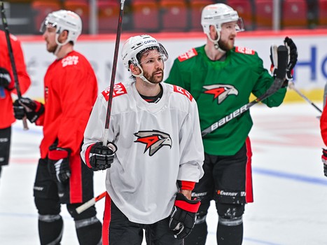 Открытая тренировка «Авангарда» перед финалом Востока