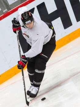 Раскатка «Авангарда» перед матчем с «Куньлунь Ред Стар»