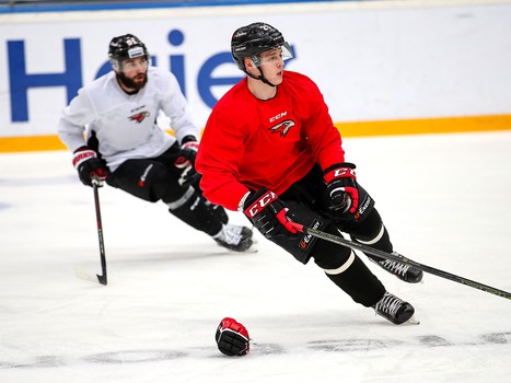 Открытая тренировка «Авангарда» для СМИ