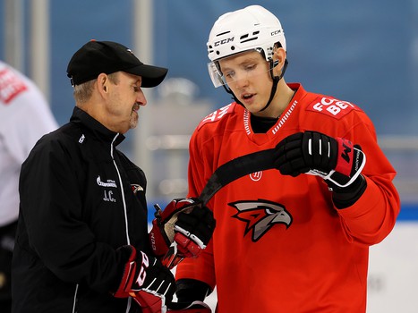 Тренировка «Авангарда» в Сочи