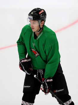 Раскатка «Авангарда» перед матчем с «Ак Барсом»