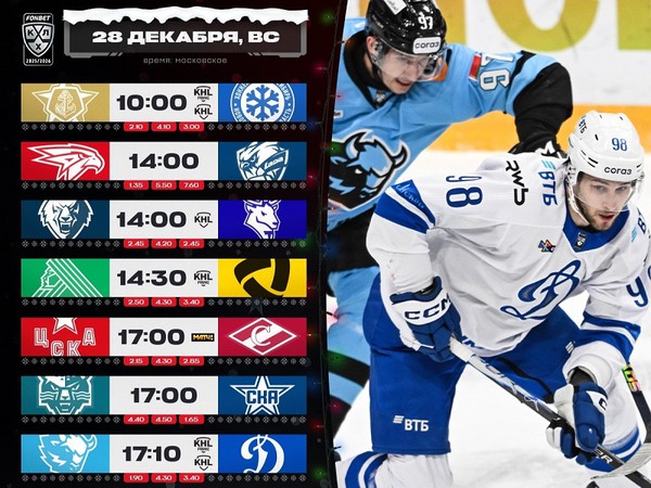 Динамовское дерби: 1000-й матч Квартальнова, ЦСКА против «Спартака». Превью 28 декабря