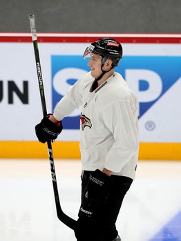 Раскатка «Авангарда» перед матчем с минским «Динамо»