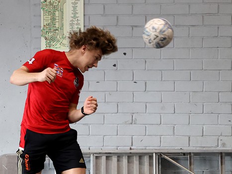 Тренировка «Авангарда» перед вторым матчем серии с «Ак Барсом»