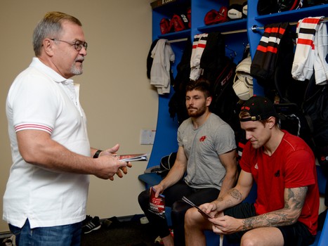 Общее фото "Авангарда" перед стартом сезона 2015-2016