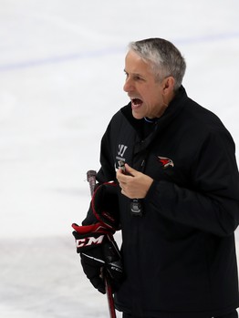 Раскатка «Авангарда» перед матчем с «Трактором»