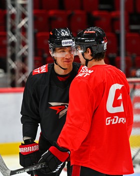 Первая тренировка Зията Пайгина в «Авангарде»