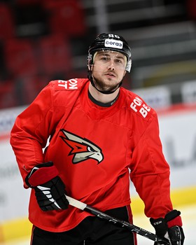 Раскатка «Авангарда» перед первым матчем серии с «Металлургом»