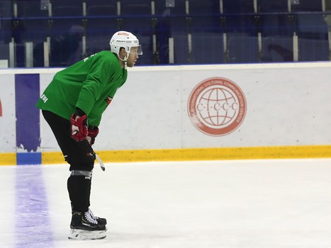 Раскатка «Авангарда» в Уфе перед шестым матчем серии с «Салаватом Юлаевым»