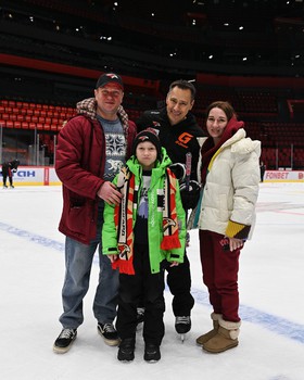 Тренировка «Авангарда» в Омске