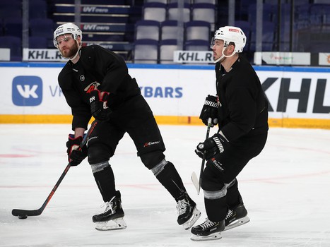 Раскатка «Авангарда» перед выездным матчем с «Ак Барсом»