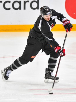 Раскатка "Авангарда" перед матчем с "Ладой"