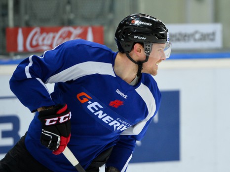 Раскатка "Авангарда" перед домашним матчем с "Нефтехимиком"