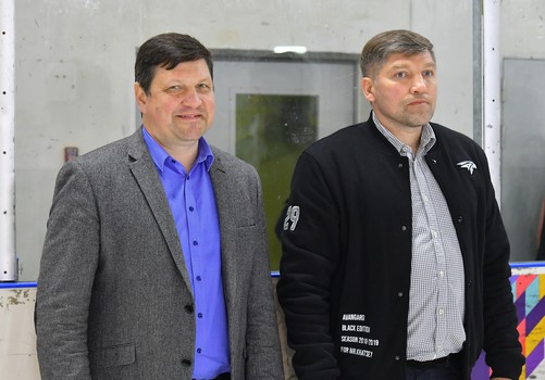 Турнир по следж-хоккею в Омске, день 1