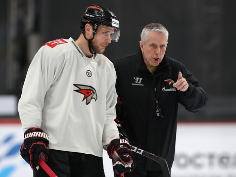 Раскатка «Авангарда» перед третьим матчем финальной серии с ЦСКА