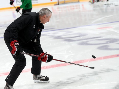 Раскатка «Авангарда» перед выездным матчем с «Трактором»