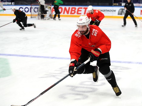 Раскатка «Авангарда» перед вторым матчем серии с «Ак Барсом»