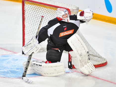 Раскатка "Авангарда" перед матчем с "Северсталью"