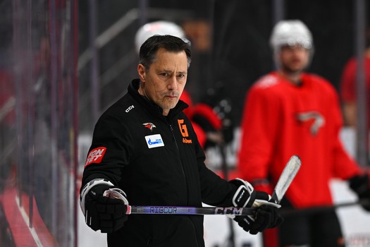 Раскатка «Авангарда» перед матчем в Балашихе