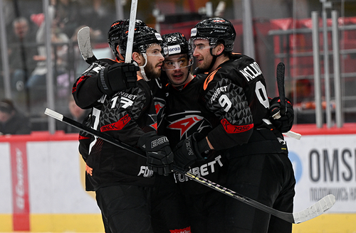 БИТВА ЛИДЕРОВ ВОСТОКА | Победная раздевалка «Авангарда» после матча с «Металлургом»